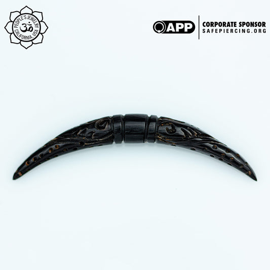 Carved Wind Horn Tusks