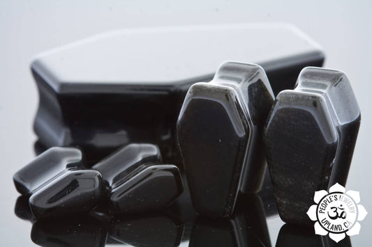Black Obsidian Coffins