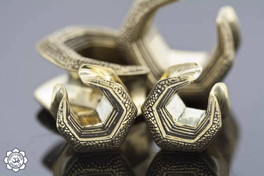 Yellow Brass Hex Spreaders