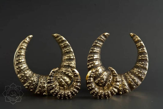 Yellow Brass Reptile Spreaders